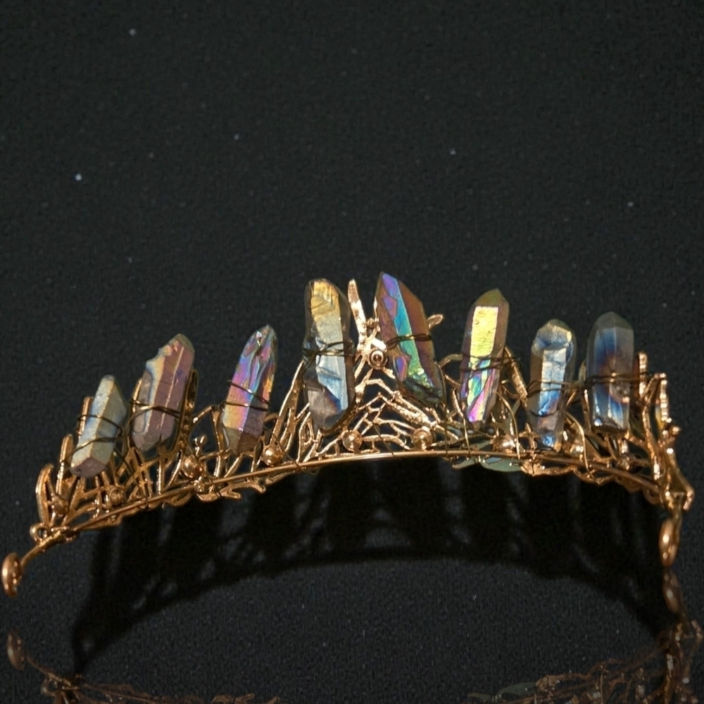 Beautiful Aurora Borealis Tiara